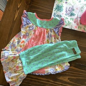 Matilda Jane pajamas size 4 girls